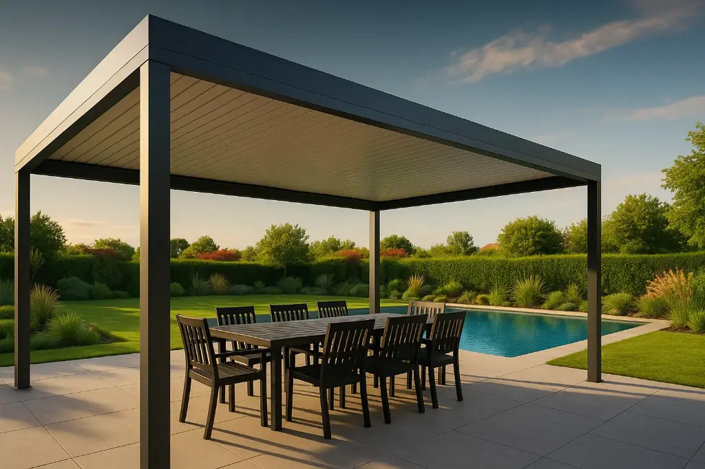 Pérgola pilar 150x150