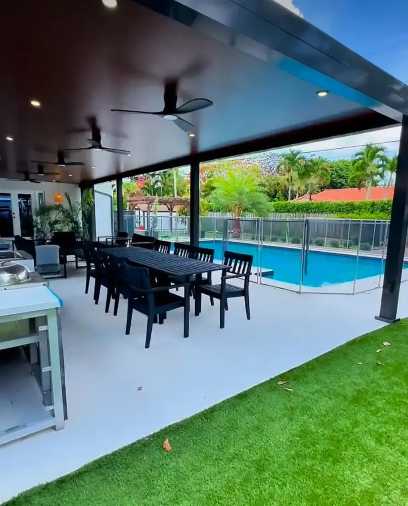 Pérgola pilar 100x100