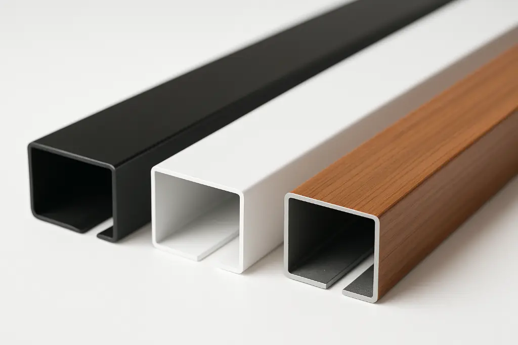 Canal U de Aluminio – Acabado Anodizado